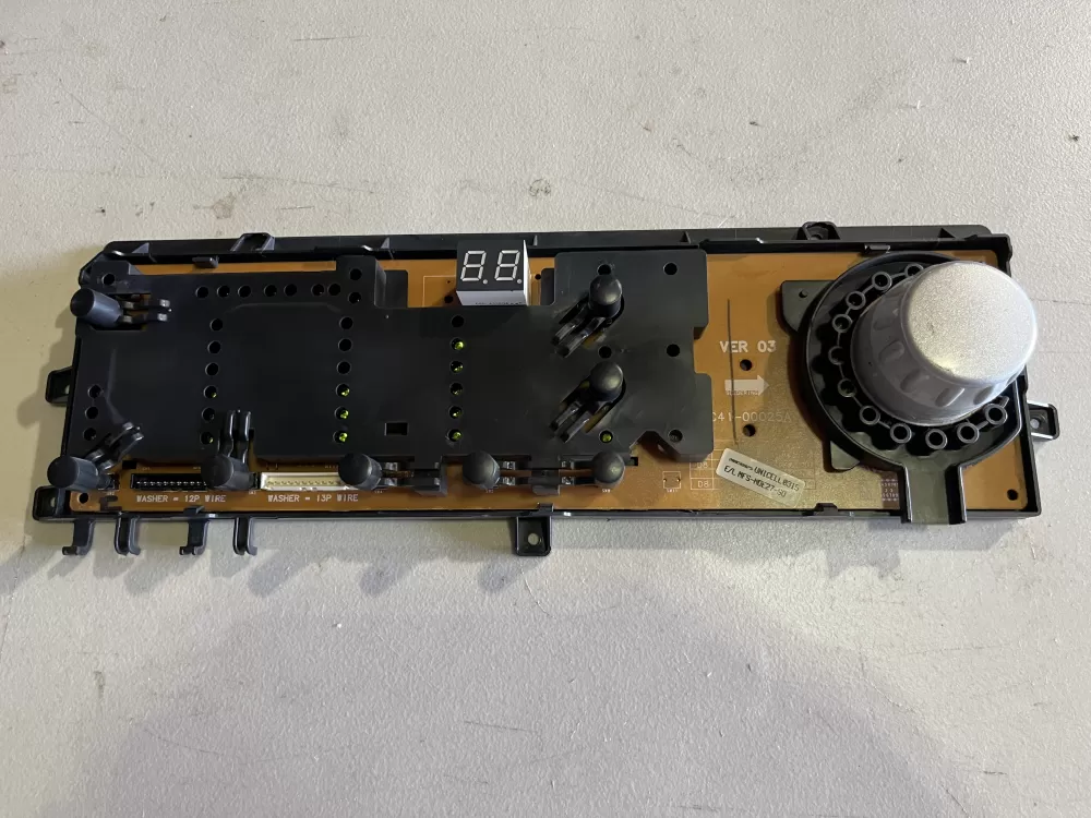 Samsung DC92-00124A  DC41-00025A  AP4336556  2073649 Dryer UI Control Board