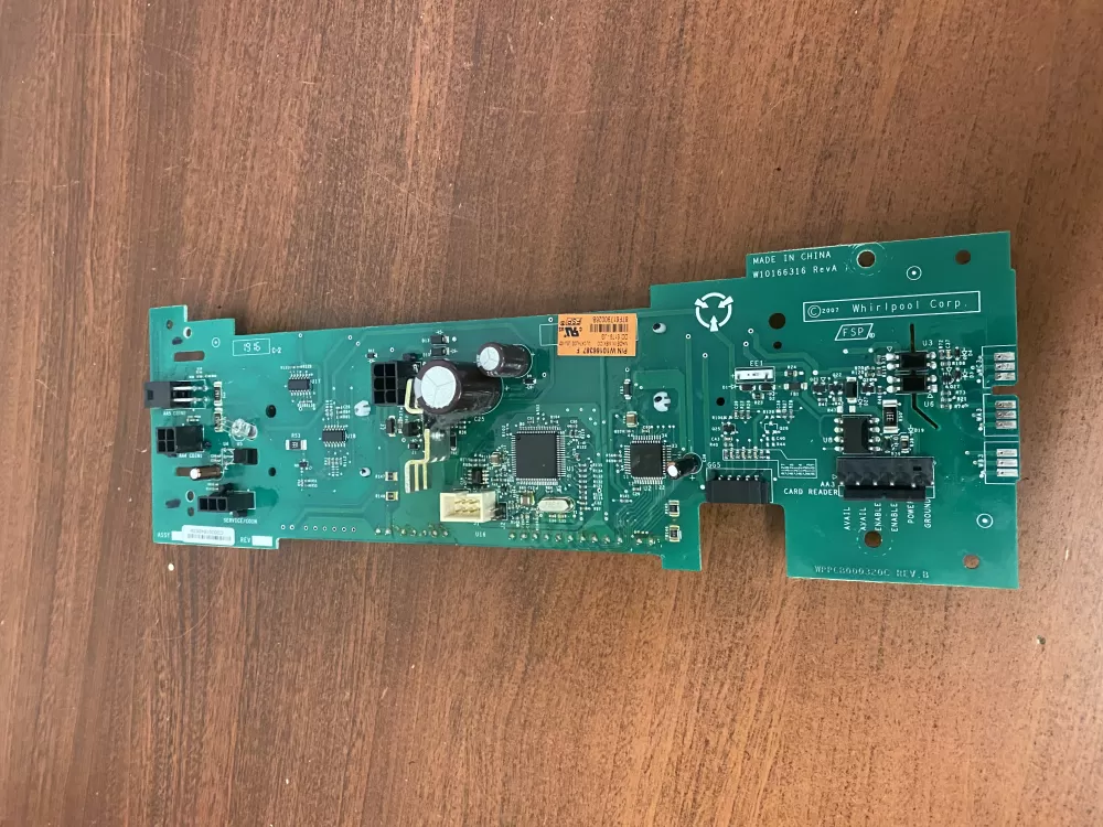 Maytag W10166387 W10166316 Dryer Control Board Display Used AZ44733 | BK1764