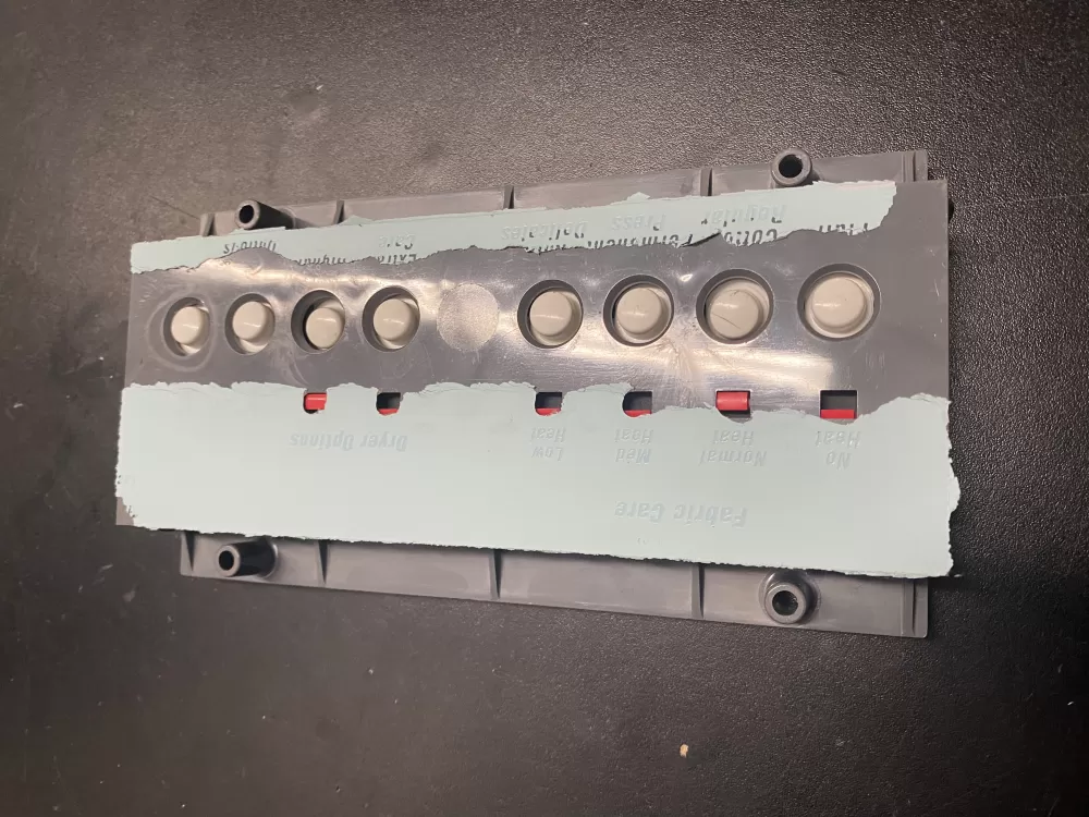 GE  Fisher & Paykel 572D491P005 Dryer Control Board Switch