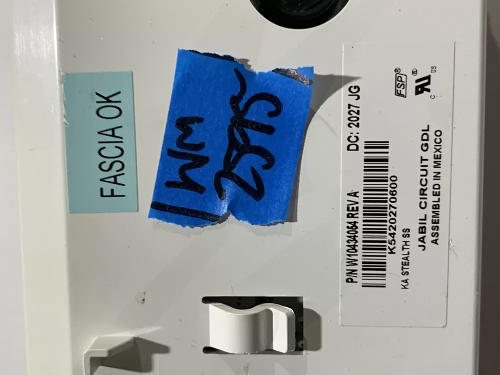 Whirlpool W10434054 Refrigerator Dispenser control Board AZ169634 | Wm2595