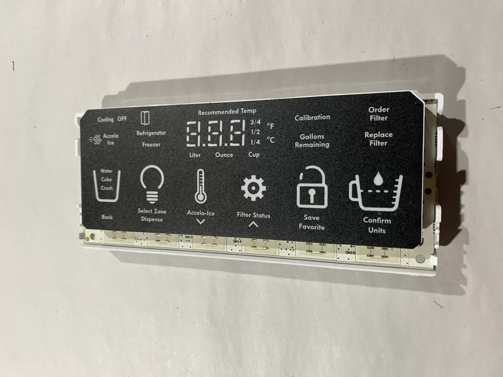 Whirlpool W10723840 W10784384 W10798788 W10822644 Refrigerator Control Board Dispenser