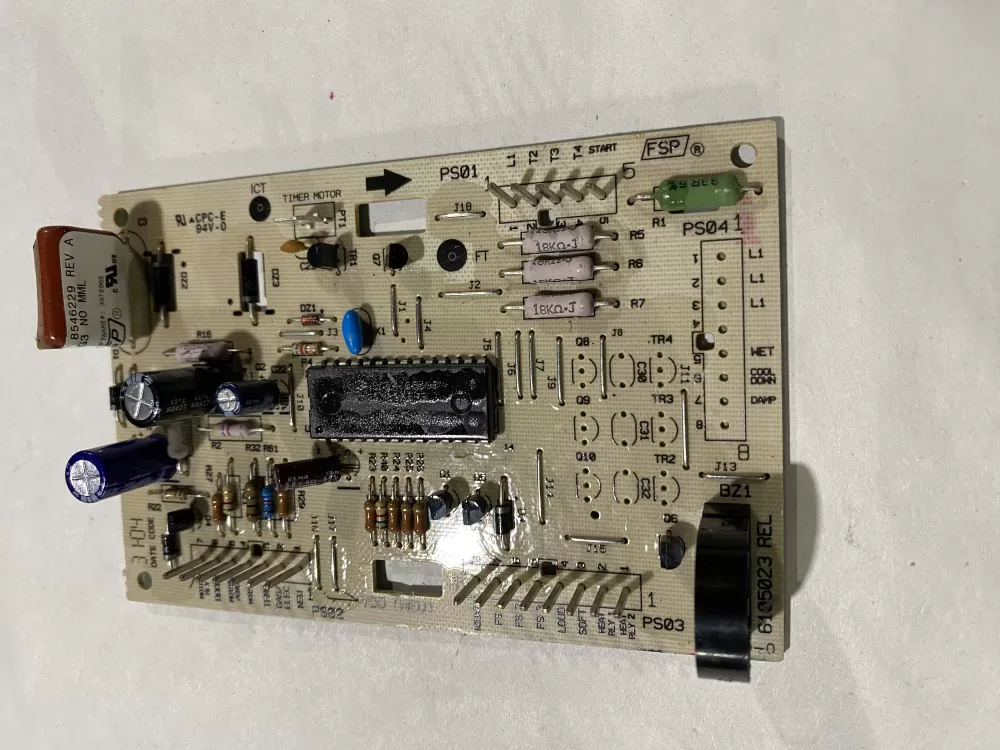 Whirlpool  Kenmore 100-01067-00  WPW10116565  AP6015194  W10116565  3976594  3976617  3976617R  3976632  3978922  3978949  3978954  3978954R  8545904  8546229  8546229R Dryer Control Board