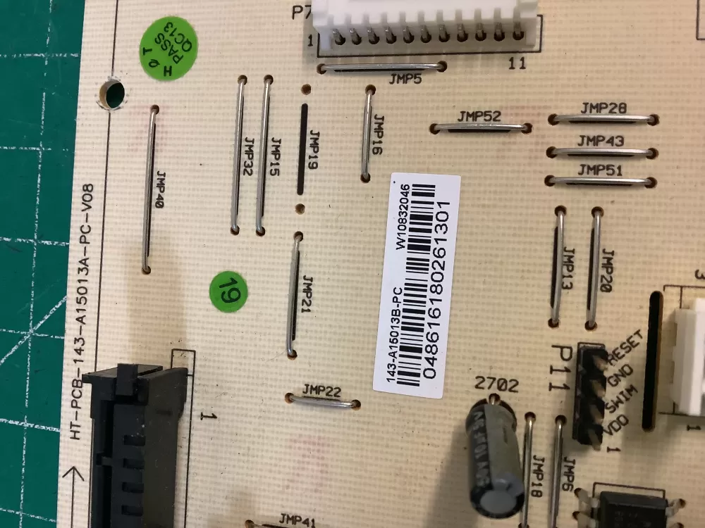 Whirlpool Microwave Control Board W10832046; W11100597 AZ225370 | NR326