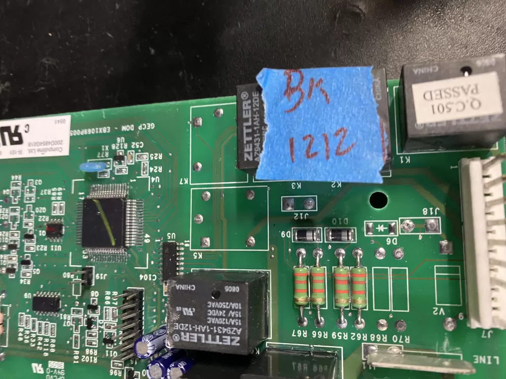 GE Control Board 200D4854G018 EBX1069P005 Fridge Main AZ4950 | BK1212