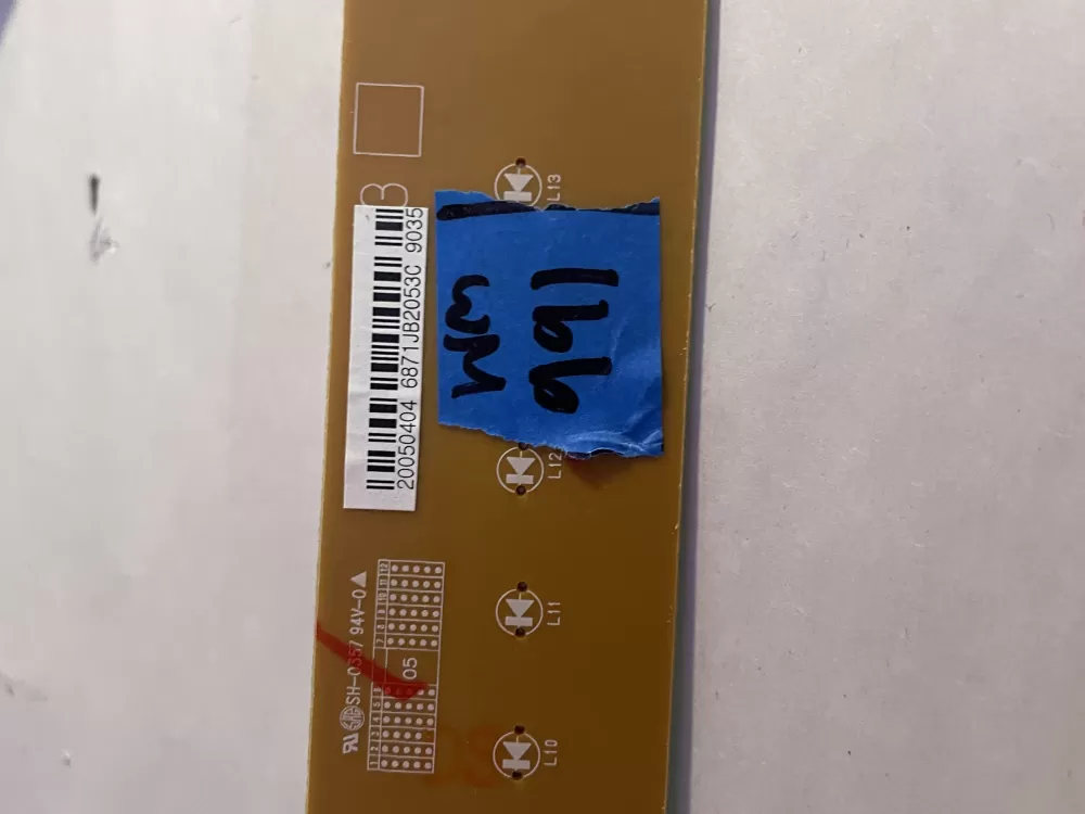 LG 6871JB2053C Refrigerator Control Board AZ195736 | Wm991