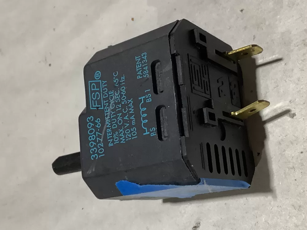 Whirlpool 3398093 WP3398093 Dryer WP Switch AZ112871 | Sl83