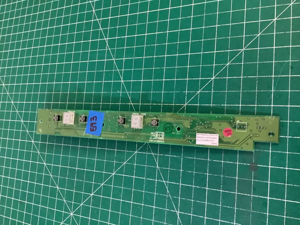 GE 197D4143G002 EBX1018G003 Refrigerator UI Control Board AZ205985 | NR593