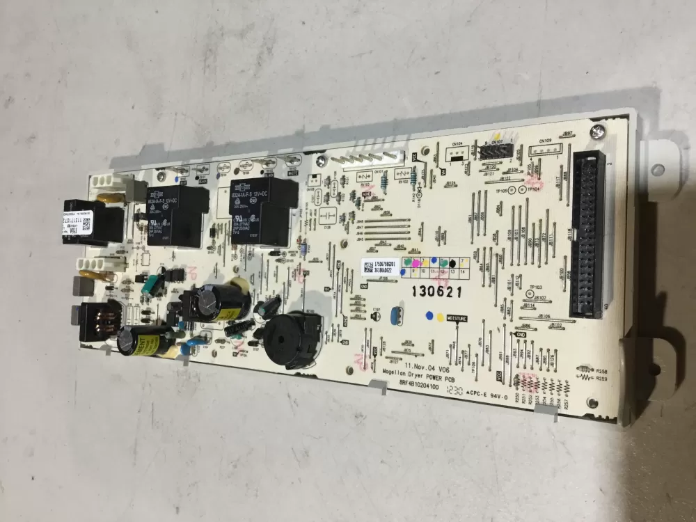 GE 175D6798G001 WE04M10011 Dryer Control Board AZ49212 | NR1802