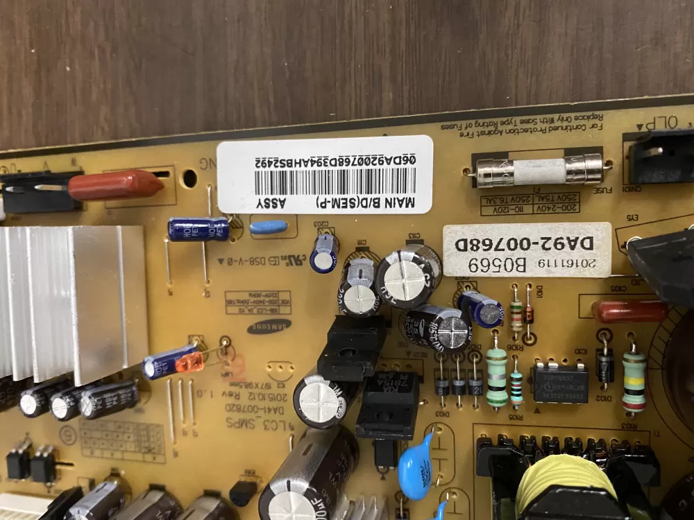 Samsung DA92 00768D Refrigerator Control Board Inverter AZ31872 | BK1676