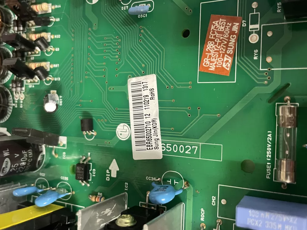 LG Kenmore AP5331999 EBR65002710 Refrigerator Control Board AZ220269 | Wm2022