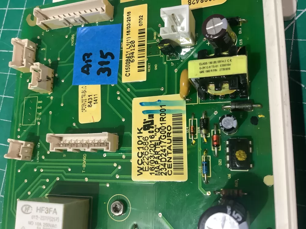 GE Hotpoint WCC101K Washer Control Board AZ190301 | AR315