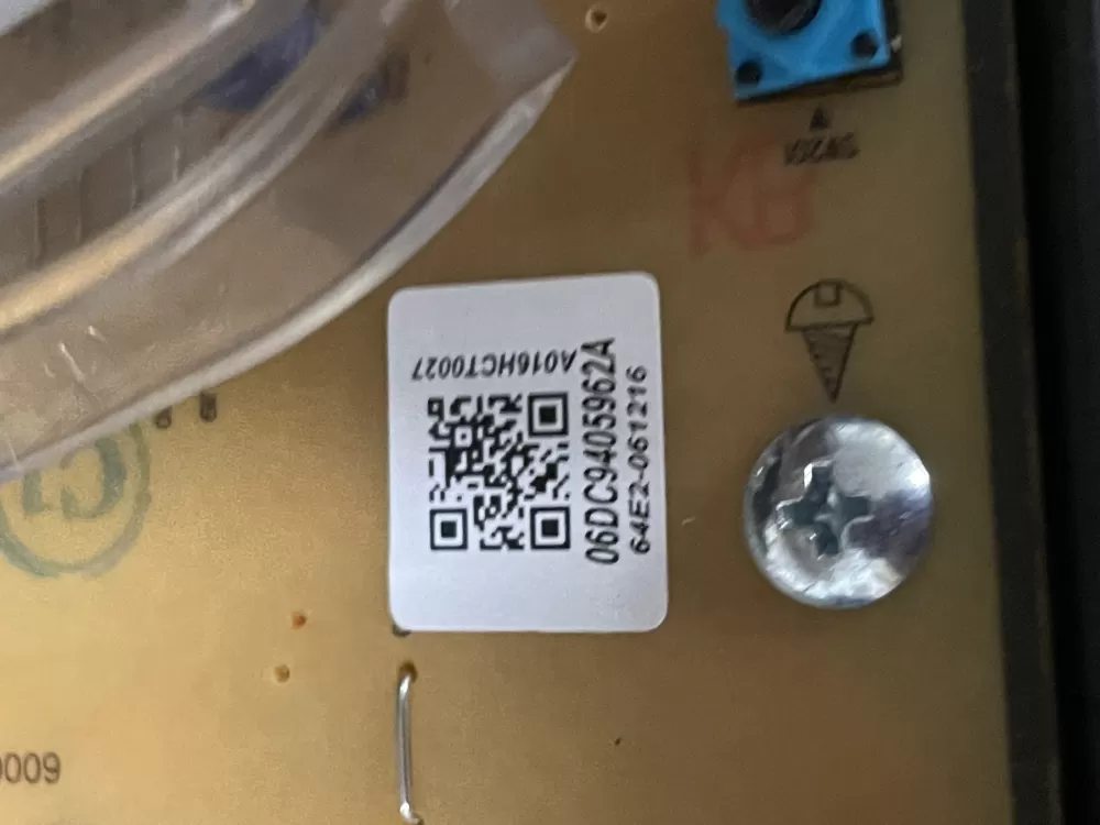 Samsung DC94-05962A Washer Control Board Main Panel AZ50811 | Wmv462