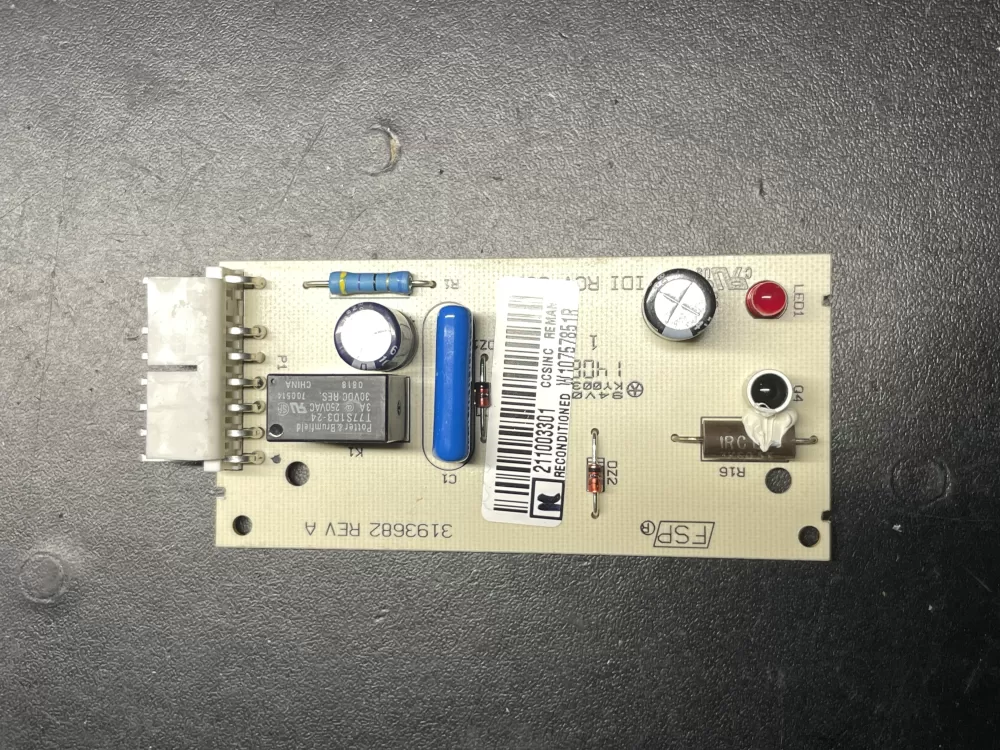 Whirlpool W10757851 4389102 Refrigerator Ice Control Board AZ36556 | Wm382