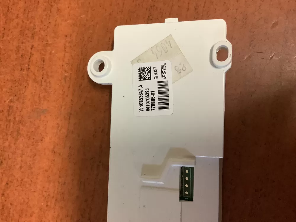 Whirlpool W10853647 W10879260 Dishwasher Control Board AZ225025 | BG342