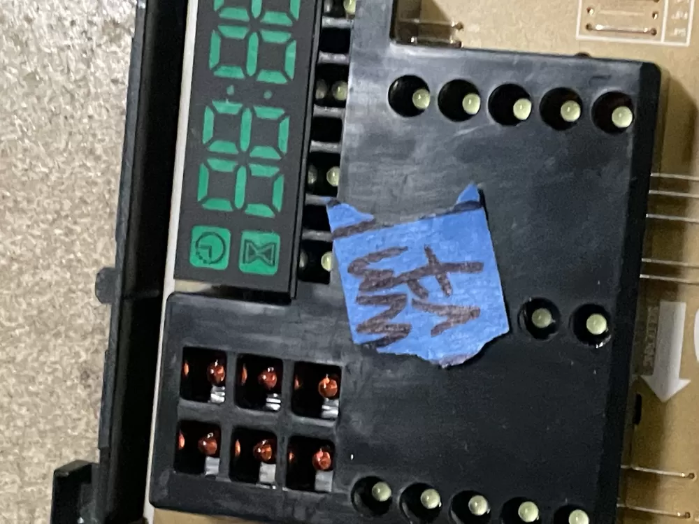 Samsung DC92-01607H Dryer Control Board AZ27197 | WMV7