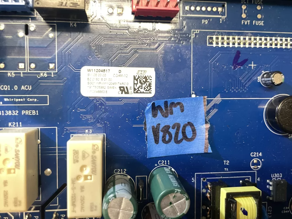 Whirlpool W11038140 W11175520 W11204517 Oven Control Board AZ202360 | Wmv820