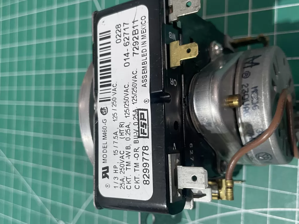 Whirlpool Kenmore WP8299778 AP6012586 Washer Timer AZ195574 | Wm545