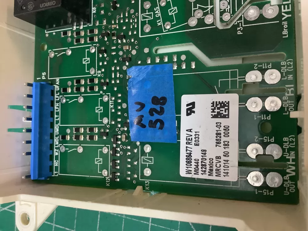 Whirlpool WPW10686477 Oven Control Board AZ226189 | ARV528