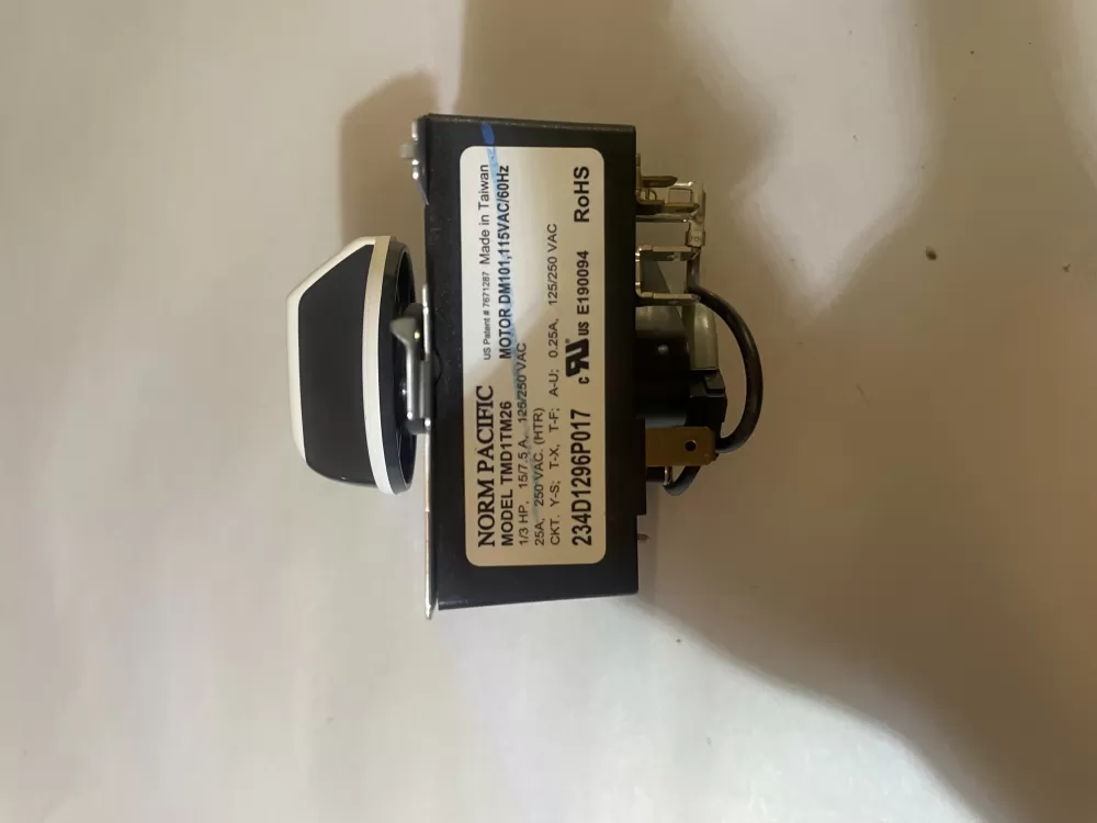Kenmore  General Electric WE4M521 WE04X22654 PS11721520 234D1296P017 Dryer Timer