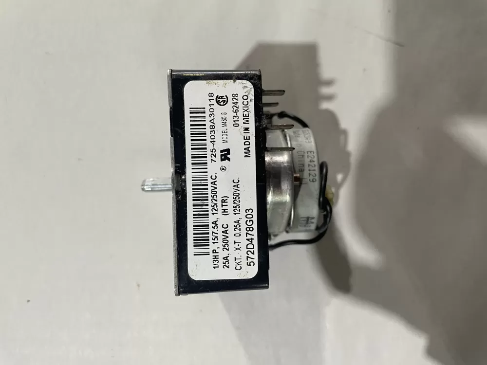 GE 572D478G03 Dryer Timer