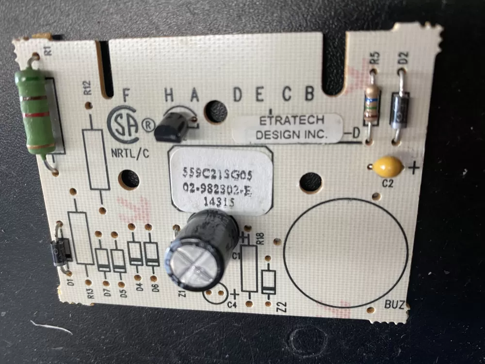 GE 559C213G05 50-982301-D 50-982301-E 559C213G04 50-982301-A WE04X10103 Dryer Control Board