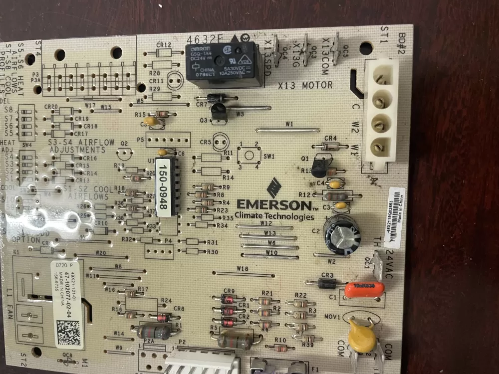 Rheem Air Handler Control Board 47-102077-02-04 156-9735 AZ32747 | KM52