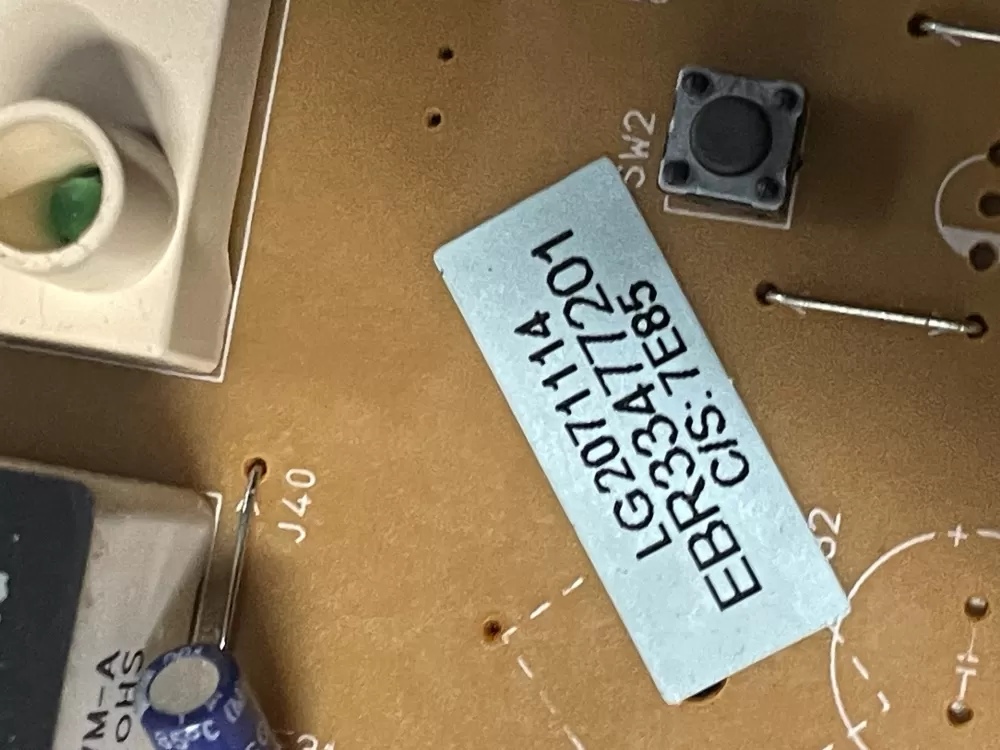 LG EAX32221201 EBR33477201 Dryer Control Board AZ15857 | WMV218