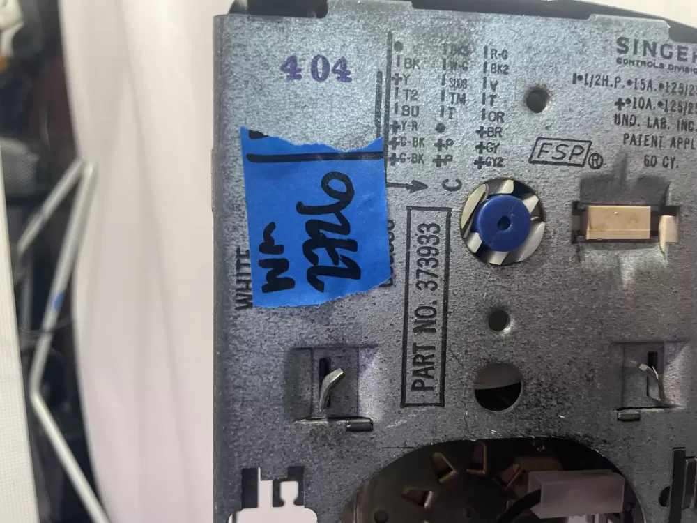 Whirlpool 381860 373933 Washer Timer AZ197082 | Wm2726