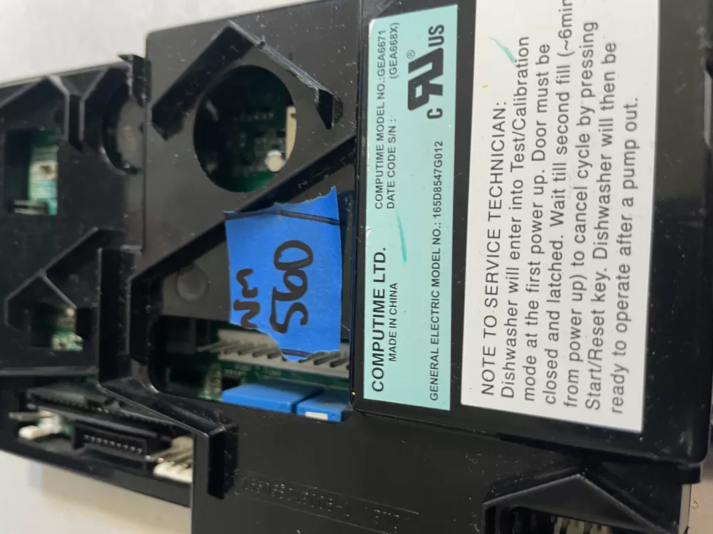 GE WD21X10367 165D8547G012 Dishwasher Control Module AZ194652 | Wm560