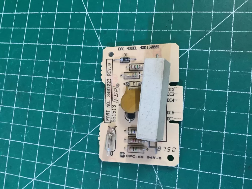 Kenmore  Whirlpool 3398084  AP3097570  2072  3398084R  3407021  3407023  60134  60150  60216  61236  661513  AH345727  EA345727  PS345727 Dryer Control Board