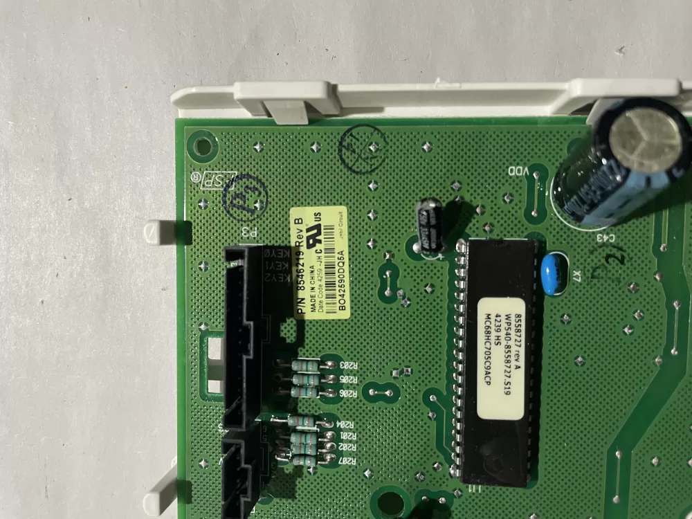 Whirlpool Kenmore WP8546219 3980062 A Dryer Control Board AZ198444 | KM654