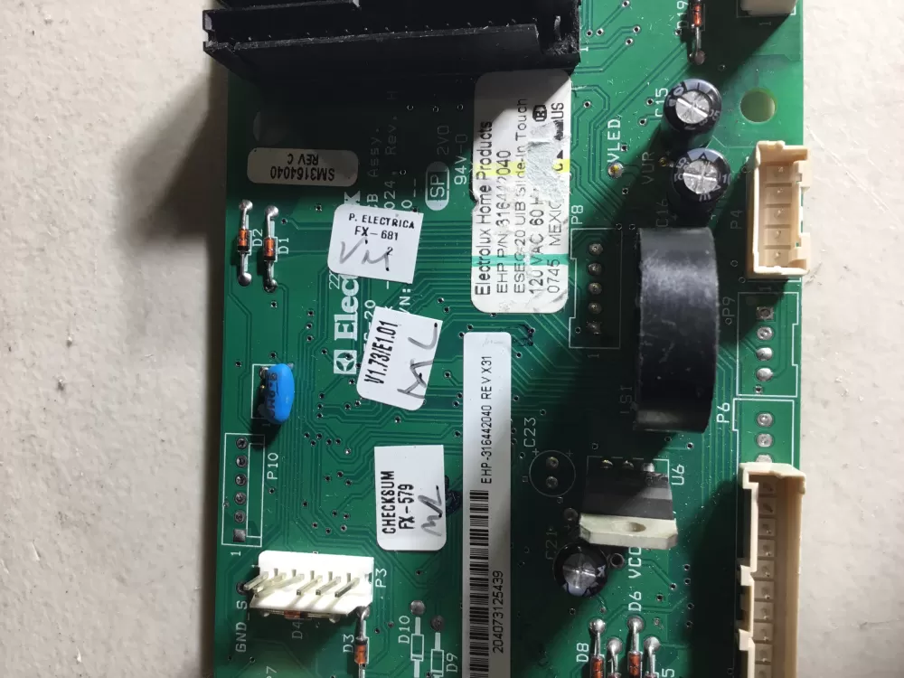 Frigidaire Kenmore 316442040 Range Control Board AZ42701 | NR1745