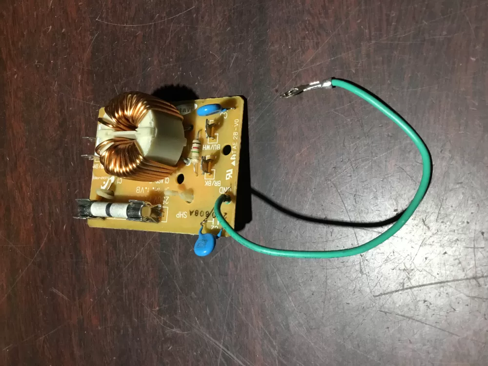 GE  Hotpoint  Samsung  Kenmore  Frigidaire SN-UF12A Microwave Control Board Noise Filter
