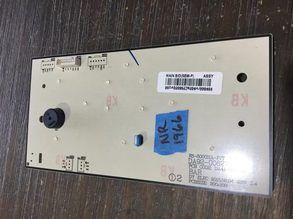 Samsung DA92 00627B Refrigerator Control Board Dispenser AZ56025 | NR1966