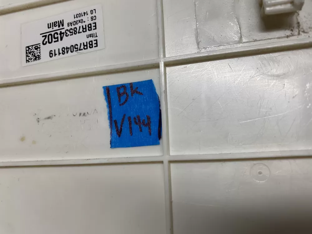 LG EBR78534502 Washer Control Board Main AZ14230 | BKV144