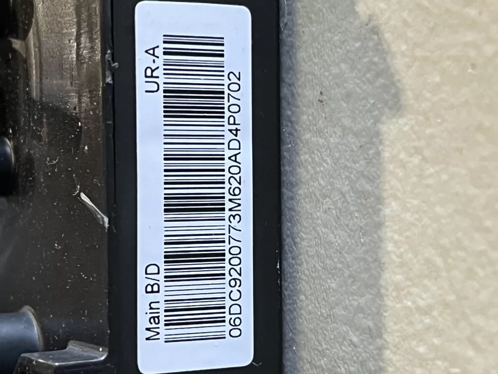 Samsung DC92-00773M Washer Control Board Z43824 | V66