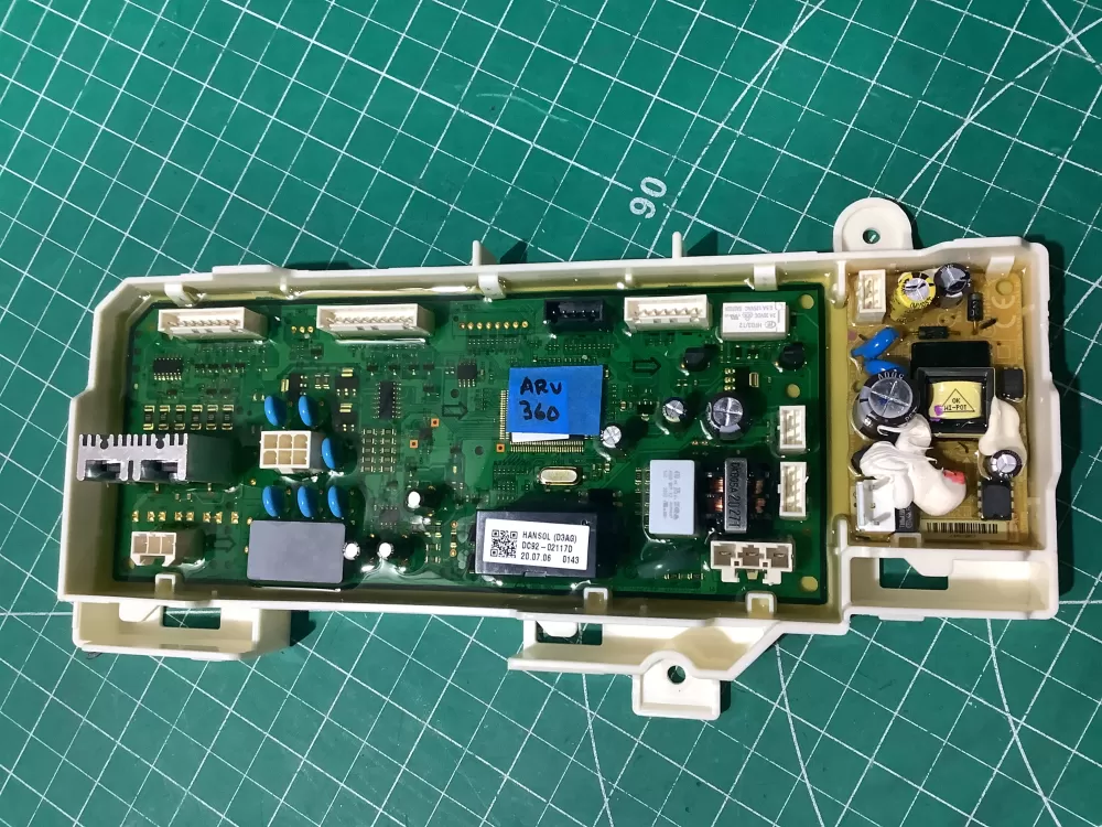 Samsung DC92-02117D Washing Machine Control Board AZ193649 | ARV360