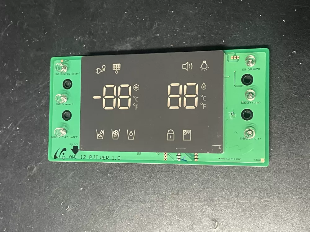 Samsung DA92-00368A Refrigerator Dispenser Board