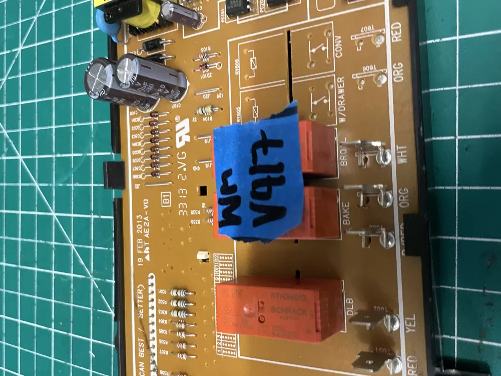 Samsung DE92-02588G DE41-00412A Range Oven Control Board AZ229570 | Wmv417