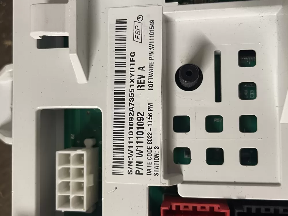 Kenmore AP6327694 W11101092 W11212755 PS12349320 Washer Control AZ45244 | Wm973