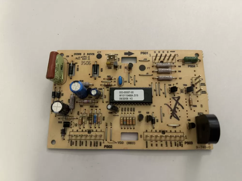 Whirlpool WPW10116566 W10110467 6105089 Dryer Dryness Control Board