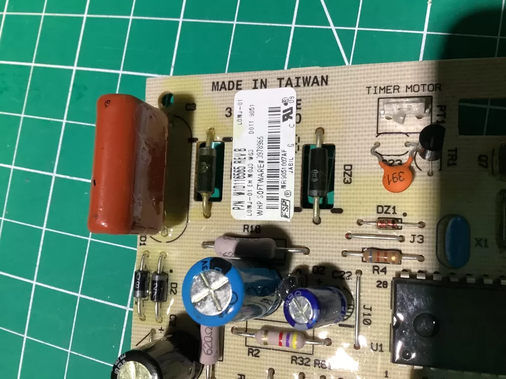 Whirlpool Kenmore W10116565 8546229 Dryer Control Board AZ129521 | NR2323