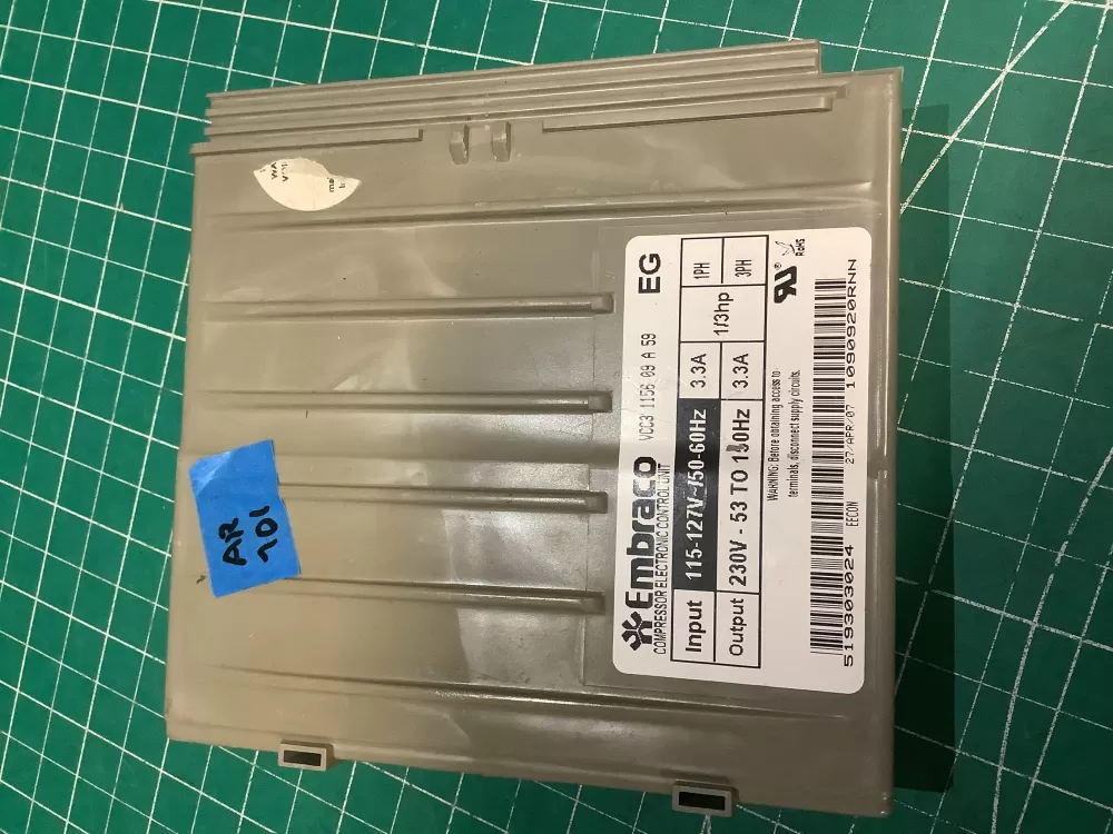 Embraco VCC3 2456 refrigerator inverter board 519303024 AZ198261 | AR101