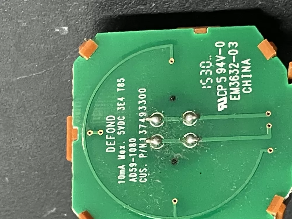  Frigidaire Kenmore 137493300 Washer Control Board Selector Switch AZ14454 | 674