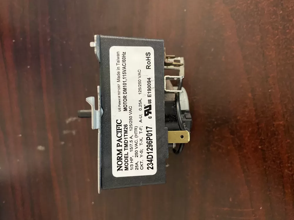 Kenmore  General Electric WE4M521 WE04X22654 PS11721520 234D1296P017 Dryer Timer