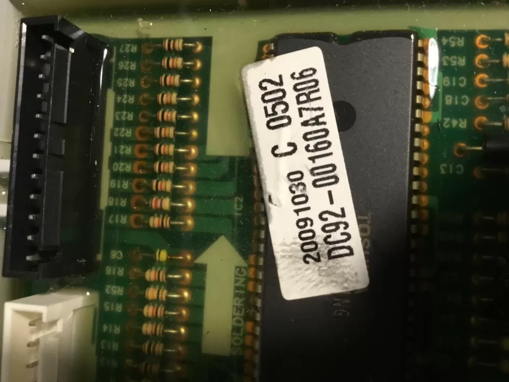 Samsung DC92-00160A Dryer Electronic Control Board AZ38789 | NR1465