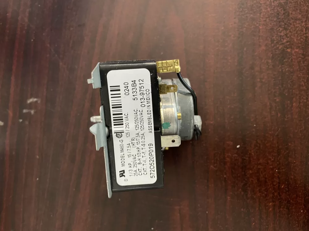 GE 572D520P019 WE4M189 Dryer Timer