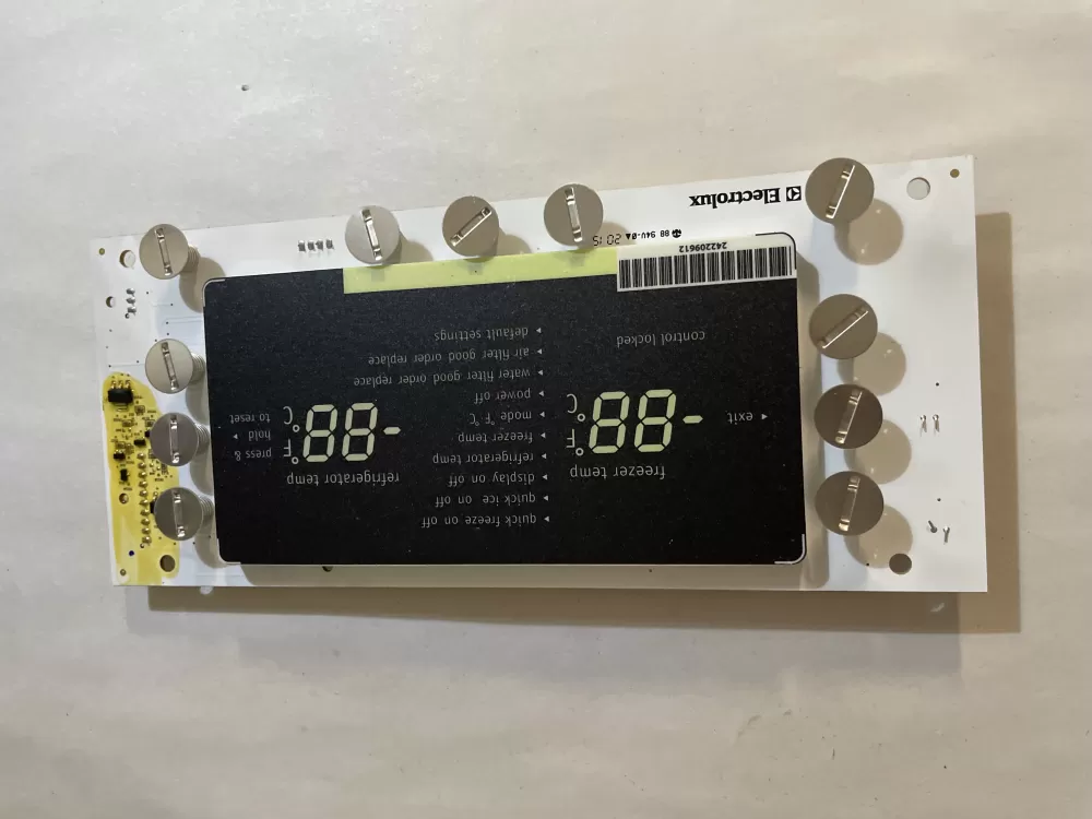 Frigidaire 242209731 Refrigerator Display Control Board AZ161077 | KM170