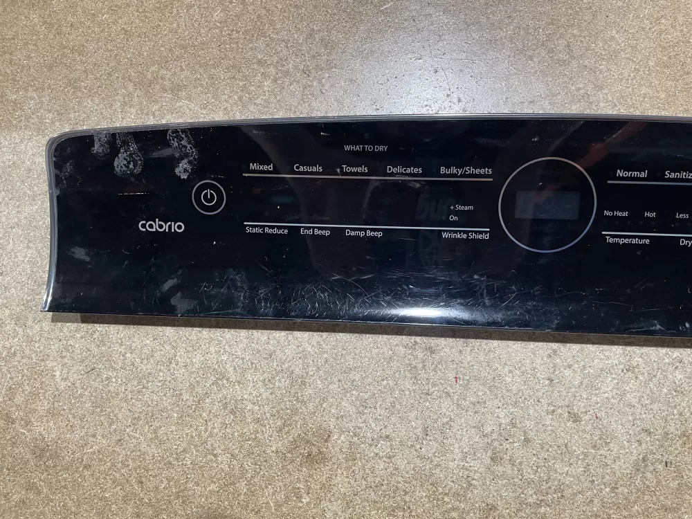 Whirlpool W11123145  AP6261093  W11126816  4814029  PS12114395  W10507955 Dryer Control Panel