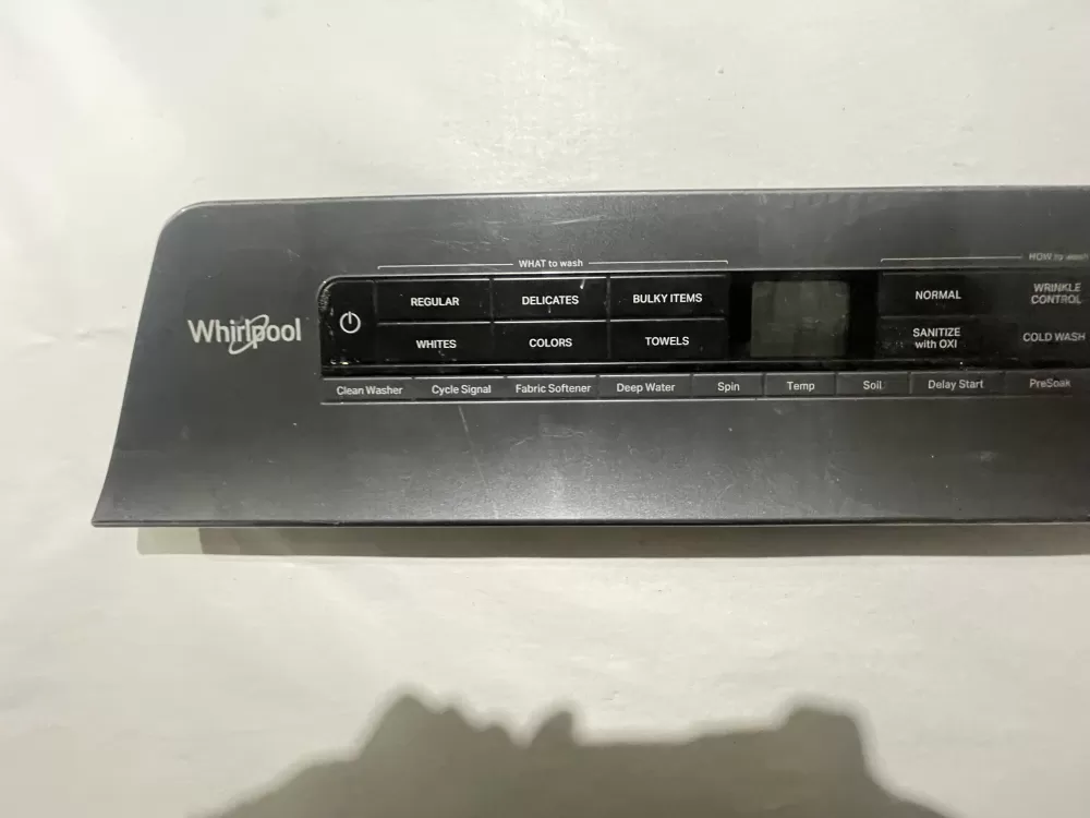 Whirlpool  W11112920  W11174237 W11112918W11112920  W11174237  W11112918 Washer Control Panel